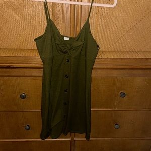 Army green dress!